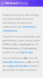 Mobile Screenshot of netinetidesign.com