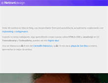 Tablet Screenshot of netinetidesign.com